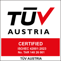 TUV Austria ISO/IEC 42001:2023 certification